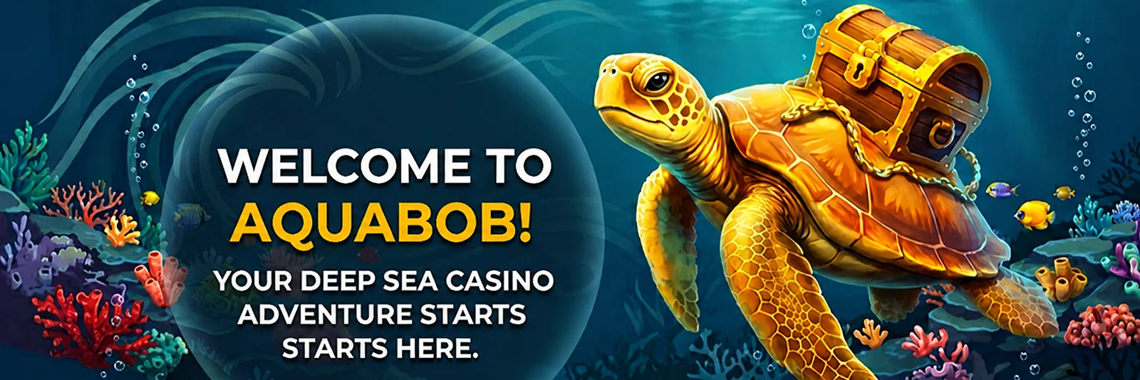 AquaBob Casino Banner